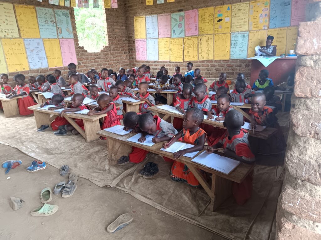 Children in class